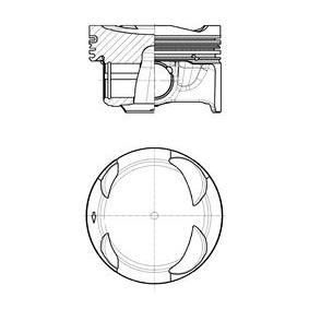Achetez des Piston KOLBENSCHMIDT 41108600 à prix pour 73,13 €