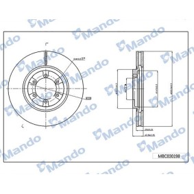 Comprar Disco de freno de Mando MBC030198 a bajo precio de 68,80 €
