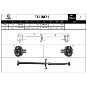 Acquista Albero trasmissione da SERA TL10071 a buon mercato per soli 677,38 €
