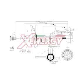 Stoßdämpfer X372339 für VAUXHALL