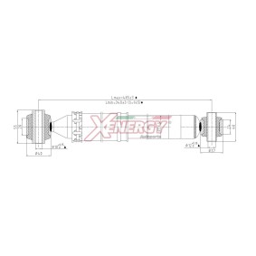 Stoßdämpfer X8001343 für C4 Picasso II für 32,03 CHF