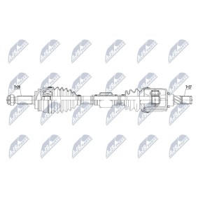 Comprar Árbol de transmisión de NTY NPW-CH-062 a bajo precio de 188,86 €