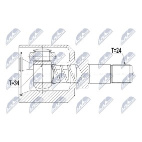 Gelenksatz, Antriebswelle NPW-CT-056
