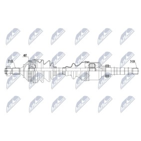 Acquista Semiasse da NTY NPW-CT-059 a buon mercato per soli 211,36 €