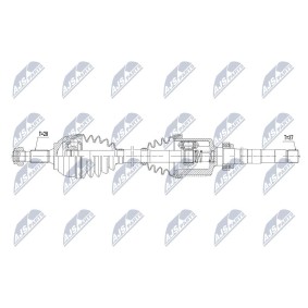 Acquista Semiasse da NTY NPW-CT-061 a buon mercato per soli 232,50 €
