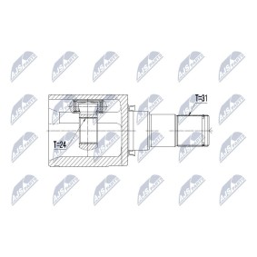 Gelenksatz, Antriebswelle NPW-MZ-049