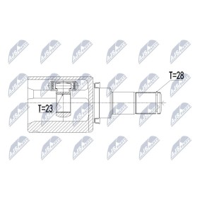 Gelenksatz, Antriebswelle NPW-MZ-055