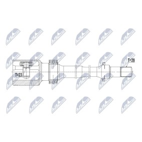 Gelenksatz, Antriebswelle NPW-MZ-057