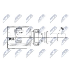 Gelenksatz, Antriebswelle NPW-NS-063