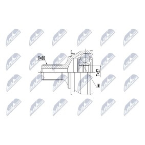 Gelenksatz, Antriebswelle NPZ-ME-022