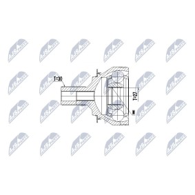 Gelenksatz, Antriebswelle NPZ-ME-023