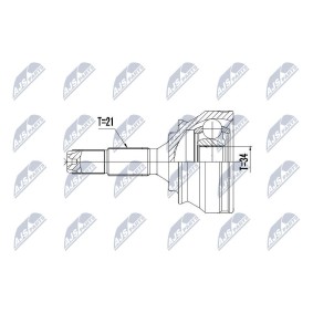 Gelenksatz, Antriebswelle NPZ-PE-032