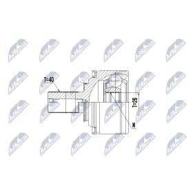 Gelenksatz, Antriebswelle NPZ-VV-021