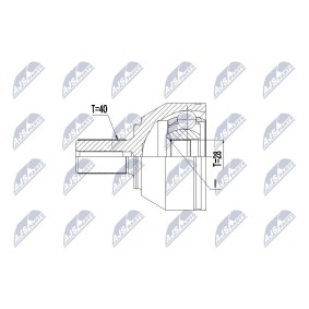 Gelenksatz, Antriebswelle NPZ-VV-024