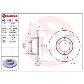 Bremsscheibe von BREMBO
