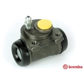 Köp Hjulcylinder av BREMBO A 12 257 till det låga priset 236,03 kr