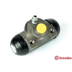 Kjøp Hjulsylinder, brems av BREMBO A 12 306 til den lave prisen 157,46 NOK