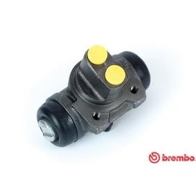 Kjøp Hjulsylinder, brems av BREMBO A 12 328 til den lave prisen 318,10 NOK