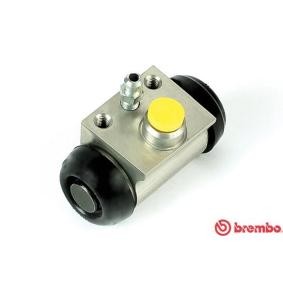 Kjøp Hjulsylinder, brems av BREMBO A 12 347 til den lave prisen 208,06 NOK