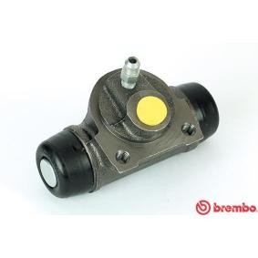 Kjøp Hjulsylinder, brems av BREMBO A 12 399 til den lave prisen 163,61 NOK