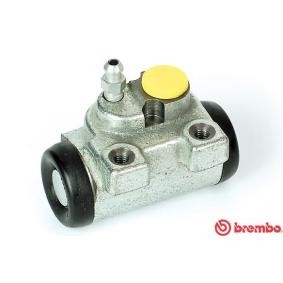 Köp Hjulcylinder av BREMBO A 12 607 till det låga priset 299,85 kr