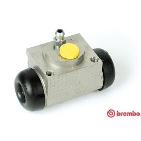 Kjøp Hjulsylinder, brems av BREMBO A 12 613 til den lave prisen 367,34 NOK