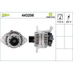 Lichtmaschine 443206 für RENAULT TRUCKS
