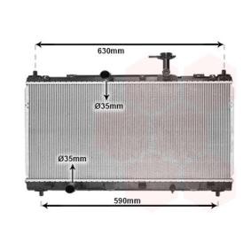 Achetez des Radiateur du moteur VAN WEZEL 52012705 à prix pour 154,52 €