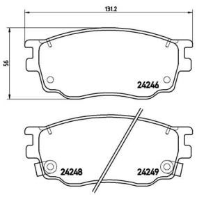 Køb Bremseklodser af BREMBO P 49 033 til den lave pris 321,40 DKK