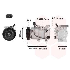Acquista Compressore aria condizionata da VAN WEZEL 8301K709 a buon mercato per soli 555,53 €