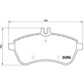 Bremsbeläge P 50 071 von BREMBO günstig für 38,38 € online kaufen