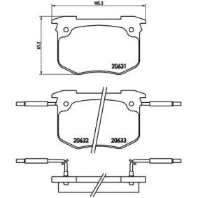 Acquista Kit pastiglie freni da BREMBO P 68 011 a buon mercato per soli 45,34 €