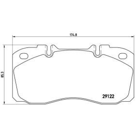 Comprar Juego de pastillas de freno de BREMBO P A6 025 a bajo precio de 82,65 €