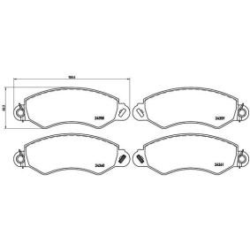 Acquista Kit pastiglie freni da BREMBO P B1 002 a buon mercato per soli 48,48 €