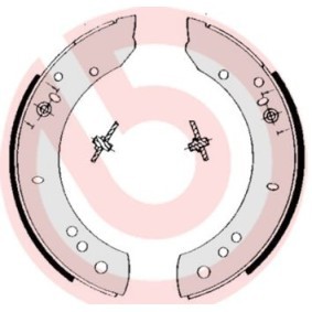 Köp Bromsbacksats av BREMBO S 44 502 till det låga priset 560,19 kr