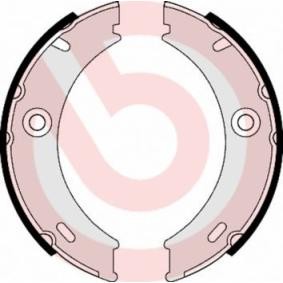 Bremsbackensatz, Feststellbremse von BREMBO