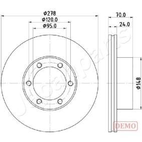 Bremsscheibe von JAPANPARTS
