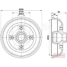 Comprar Tambor de freno de JAPANPARTS TA-0407C a bajo precio de 144,09 €