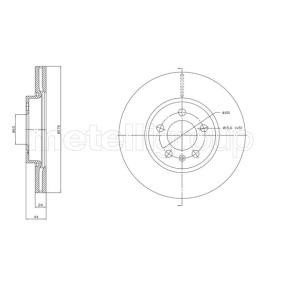Bremsscheibe DF1842 für Fabia I Combi (6Y5) für 203,98 CHF