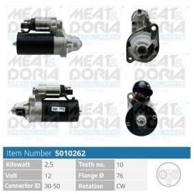 Köp Startmotor av MEAT & DORIA 5010262 till det låga priset 1687,96 kr
