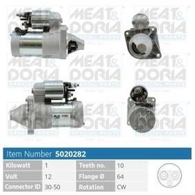 Köp Startmotor av MEAT & DORIA 5020282 till det låga priset 1684,96 kr