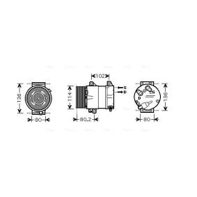 Acquista Compressore aria condizionata da AVA COOLING SYSTEMS RTAK383 a buon mercato per soli 522,50 €