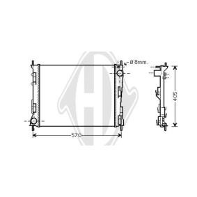 Acquista Mostrina, Paraurti da DIEDERICHS ZUB00269 a buon mercato per soli 18,25 €