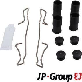 Zubehörsatz, Scheibenbremsbelag 1264004210 von JP GROUP günstig für 4,40 € online kaufen