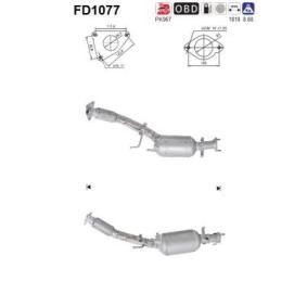 Partikelfilter (DPF) FD1077