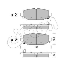 JEEP Bremsbeläge von CIFAM