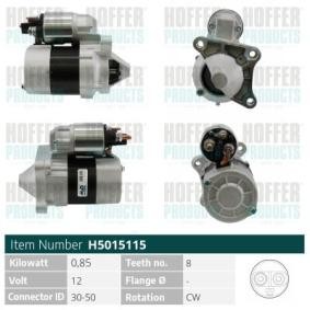 Köp Startmotor av HOFFER H5015115 till det låga priset 18653,80 kr