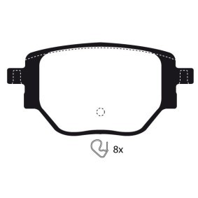 Compre Pastilhas de travão da RAICAM RA.1287.0 a um preço baixo por 120,90 €