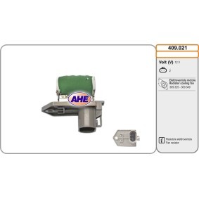 Vorwiderstand, Elektromotor-Kühlerlüfter von AHE 409.021
