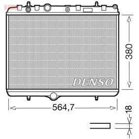 Köp Kylare av DENSO DRM21055 till det låga priset 998,21 kr